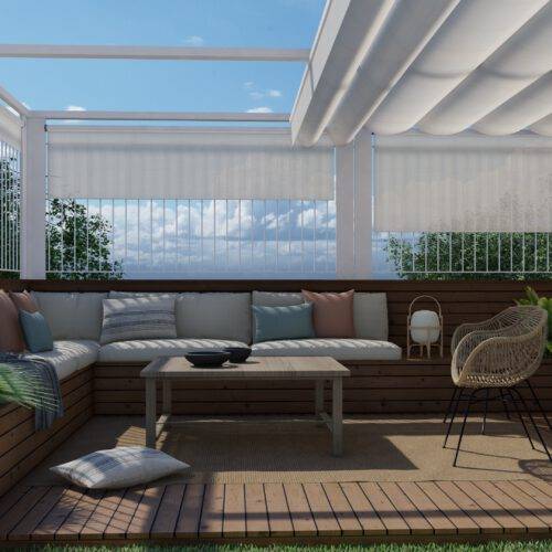 Interiorismo 3D Render terraza